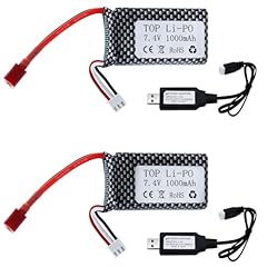 Tosiicop 7.4v 1000mah for sale  Delivered anywhere in USA 