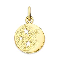 Solid gold moon for sale  Delivered anywhere in USA 