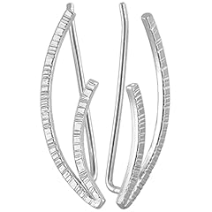 Minmalist ear climbers for sale  Delivered anywhere in UK