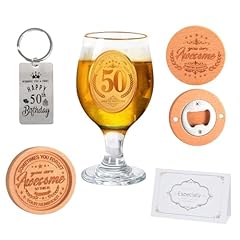 Bicchiere birra personalizzato usato  Spedito ovunque in Italia 