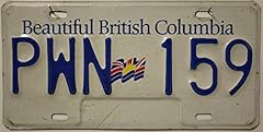 British columbia nummernschild gebraucht kaufen  Wird an jeden Ort in Deutschland