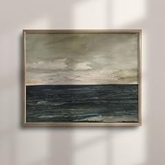 Vintage seascape oil for sale  Delivered anywhere in USA 