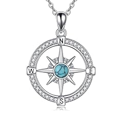 Vonala compass necklace for sale  Delivered anywhere in Ireland