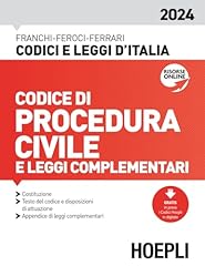 Codice procedura civile usato  Spedito ovunque in Italia 