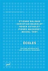 écoles critique matérialiste d'occasion  Livré partout en France