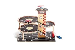 Hape garage legno usato  Spedito ovunque in Italia 