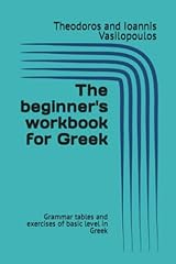 Beginner workbook greek for sale  Delivered anywhere in UK