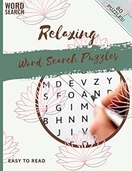 Relaxing word search for sale  Delivered anywhere in UK