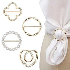 4pcs scarf ring for sale  Delivered anywhere in USA 