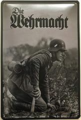 Deko7 blechschild wehrmacht gebraucht kaufen  Wird an jeden Ort in Deutschland