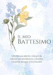 Mio battesimo libretto usato  Spedito ovunque in Italia 