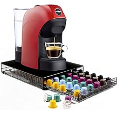 usato in casa SOOTOP Cassetto per capsule per Nespresso ufficio caffè cucina con 40 cassetti per capsule di caffè Nespresso 
