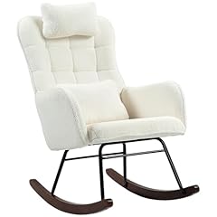 Homcom upholstered rocking for sale  Delivered anywhere in USA 