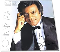Johnny mathis signed for sale  Delivered anywhere in USA 