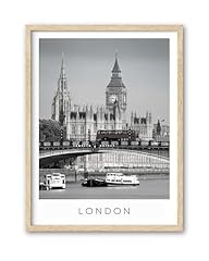 Hesendot london framed for sale  Delivered anywhere in USA 