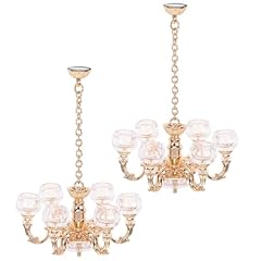 2pcs dollhouse chandelier for sale  Delivered anywhere in USA 
