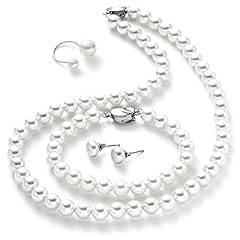 Ausger pearl necklace for sale  Delivered anywhere in USA 