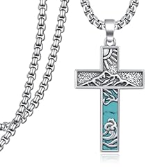 Qielizhu turquoise cross for sale  Delivered anywhere in USA 