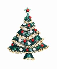 Christmas tree brooch for sale  Delivered anywhere in USA 