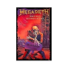 Megadeth poster rock for sale  Delivered anywhere in USA 