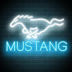 Mustang led neon for sale  Delivered anywhere in USA 