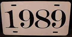 1989 year metal for sale  Delivered anywhere in USA 