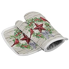 Christmas oven mitts for sale  Delivered anywhere in USA 