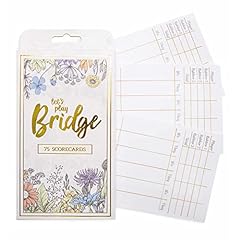 Bridge scorecards pack for sale  Delivered anywhere in USA 