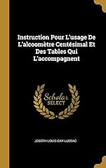 Instruction usage alcoomètre d'occasion  Livré partout en France