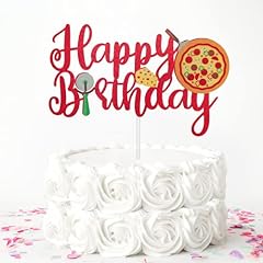 Pizza happy birthday for sale  Delivered anywhere in USA 