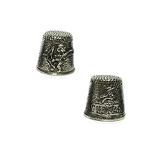 Pewter zodiac thimble for sale  Delivered anywhere in UK