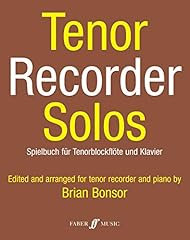 Tenor recorder solos for sale  Delivered anywhere in UK