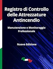 Registro delle attrezzature usato  Spedito ovunque in Italia 
