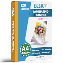 Deskit laminating pouches for sale  Delivered anywhere in UK