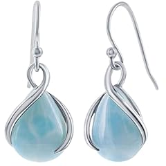 Larimar earrings women for sale  Delivered anywhere in USA 