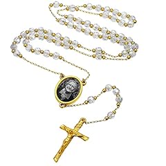 Collana rosario personalizzata usato  Spedito ovunque in Italia 