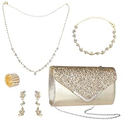 Pcs clutch rhinestone for sale  Delivered anywhere in USA 