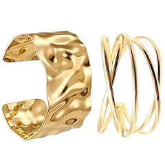 Confezione braccialetti oro usato  Spedito ovunque in Italia 