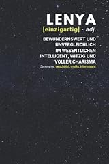 Lenya bewundernswert notizbuch gebraucht kaufen  Wird an jeden Ort in Deutschland