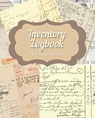 Inventory logbook antique for sale  Delivered anywhere in USA 