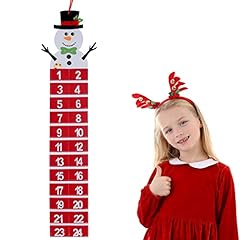 Snowman advent calendar for sale  Delivered anywhere in Ireland