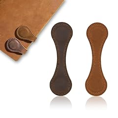 Magnetic leather bookmark for sale  Delivered anywhere in Ireland