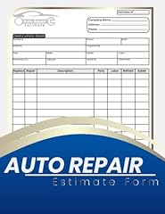Auto repair estimate for sale  Delivered anywhere in USA 