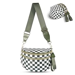 Idoltimes checkered crossbody for sale  Delivered anywhere in USA 