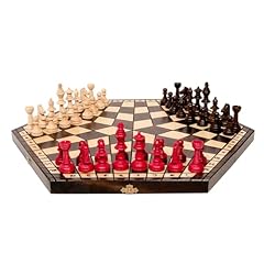 Wooden player chess for sale  Delivered anywhere in UK