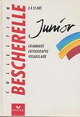 Bescherelle junior grammaire d'occasion  Livré partout en France