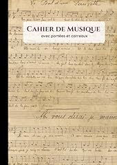 Cahier musique portées d'occasion  Livré partout en France