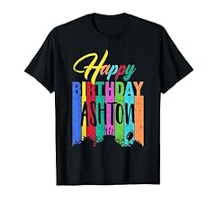 Happy birthday ashton for sale  Delivered anywhere in USA 