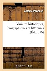 Variétés historiques biograp d'occasion  Livré partout en France