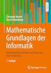 Mathematische grundlagen infor gebraucht kaufen  Wird an jeden Ort in Deutschland